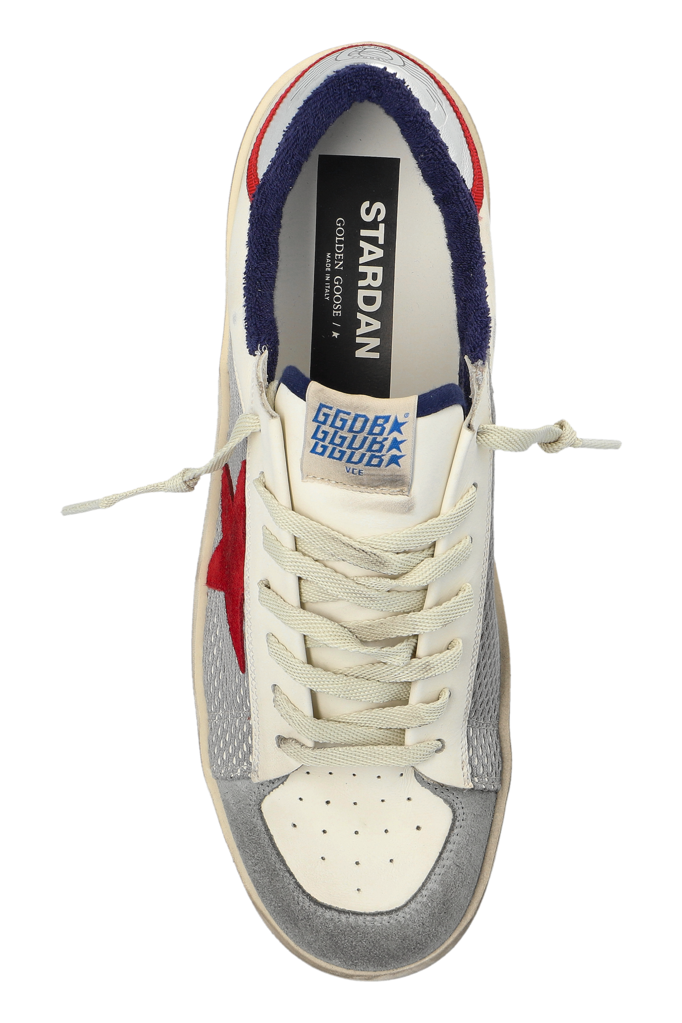 Biały Buty sportowe `Stardan Con Collarino Spezzato` Golden